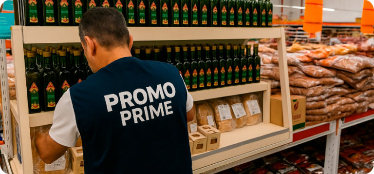 Equipe Promo Prime conectada do planejamento à execução no ponto de venda